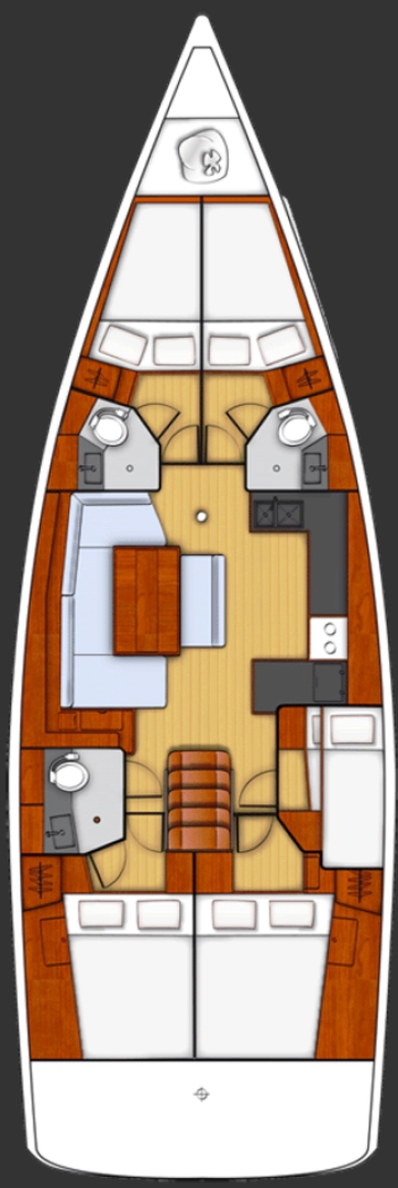 Location bateau Lávrio pas cher Oceanis 48