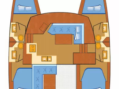 Location Catamaran à Rogoznica - Fountaine Pajot Lucia 40