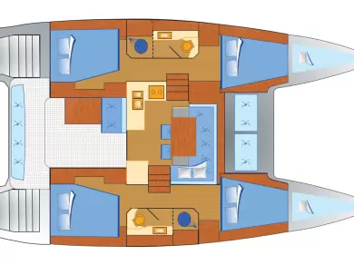 Location Catamaran Lagoon avec permis