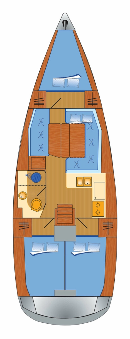 Louez un Jeanneau Sun Odyssey 389 à Punat