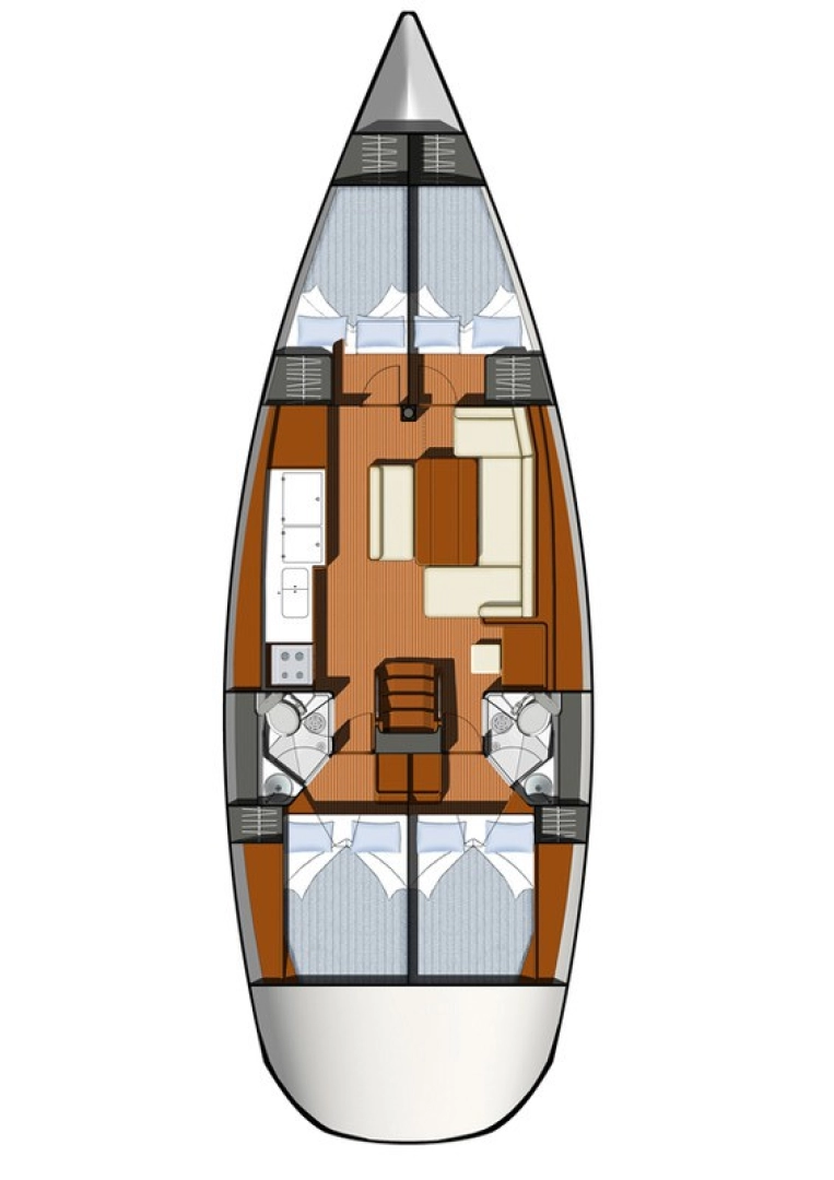 Jeanneau Sun Odyssey 44i a louer à Álimos