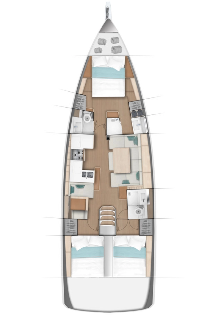 Location Voilier à Primošten - Jeanneau Sun Odyssey 490