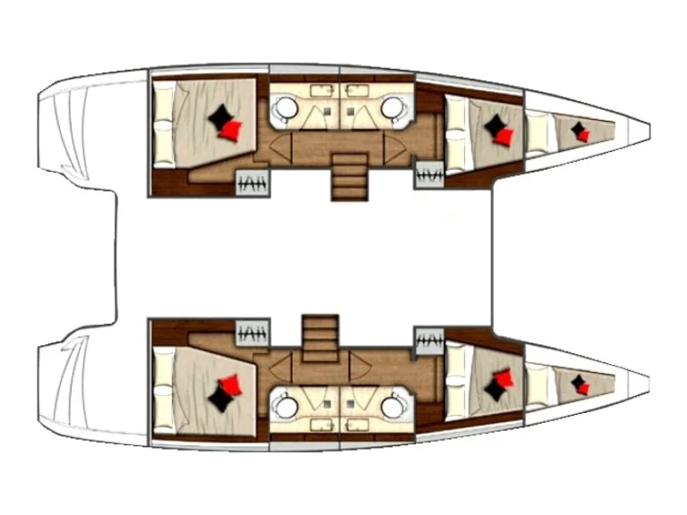 Location Catamaran à Primošten - Lagoon Lagoon 40