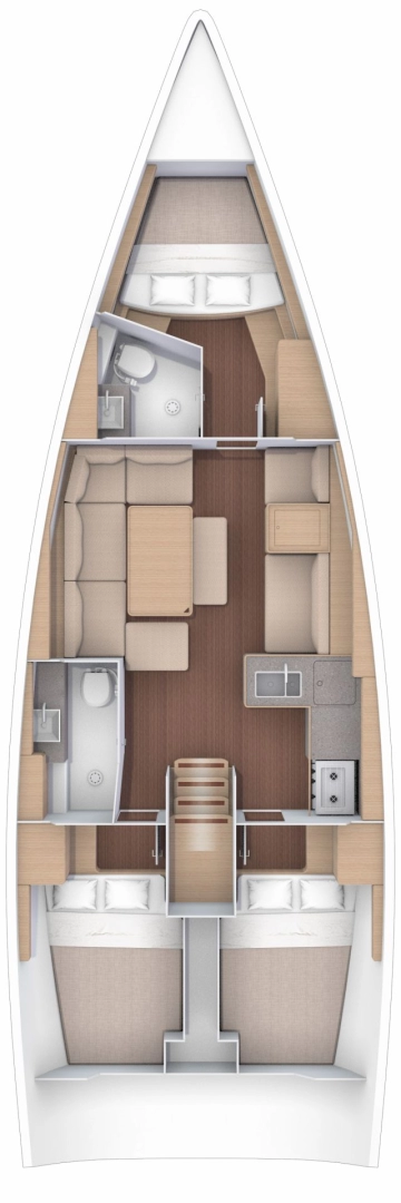 Location à Trogir - Dufour Dufour 412 Grand Large sur SamBoat