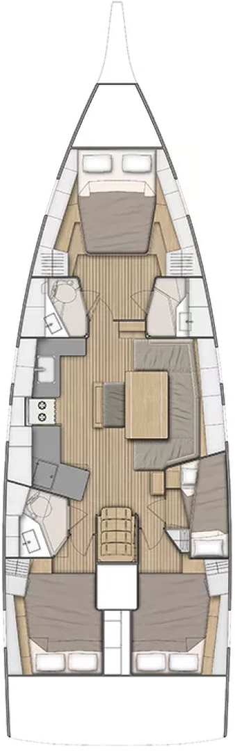 Location à Primošten - Bénéteau Oceanis 46.1 sur SamBoat