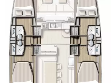 Catamaran à louer à Lefkáda au meilleur prix