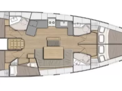 Location bateau Bénéteau Oceanis 46.1 à Lefkáda sur Samboat