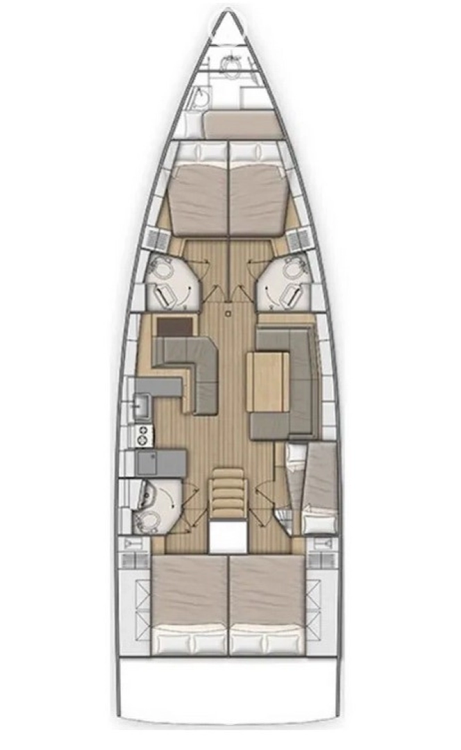 Location bateau Álimos pas cher Oceanis 51.1