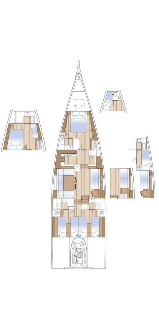 Location bateau Pirovac pas cher Solaris 64 RS