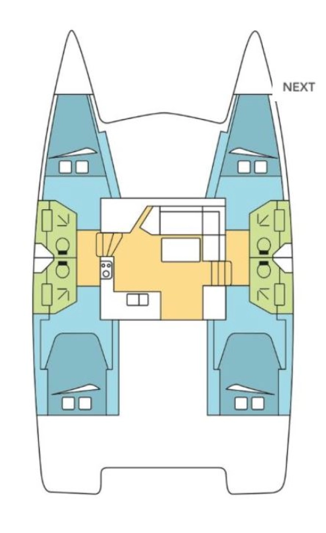 Location Catamaran Fountaine Pajot avec permis