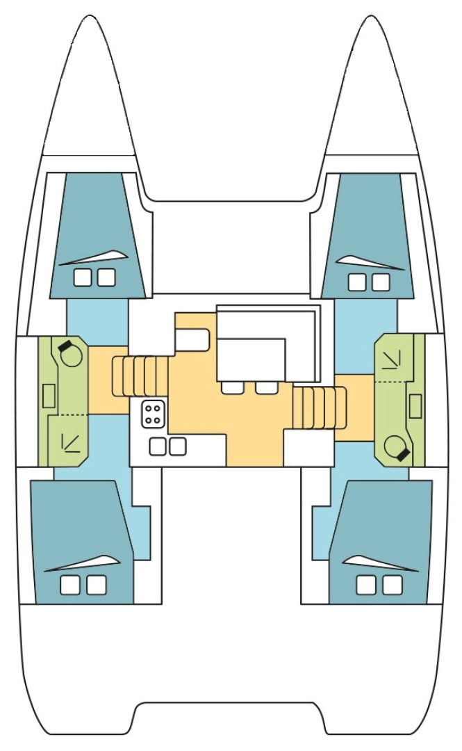 Location Catamaran Lagoon avec permis