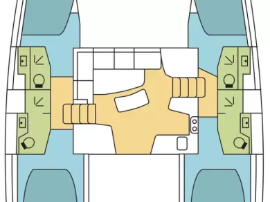 Location bateau Lefkáda pas cher Lagoon 42