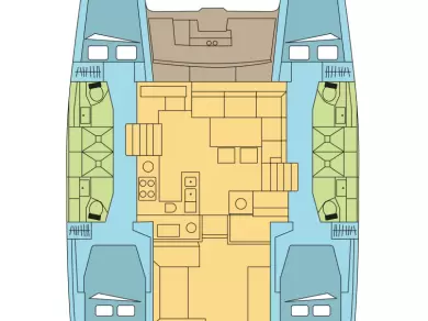 Location Catamaran Lagoon avec permis