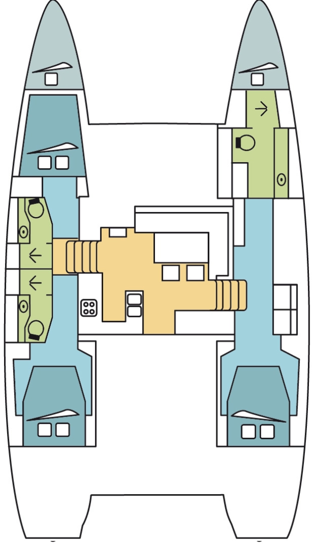 Location Catamaran Lagoon avec permis