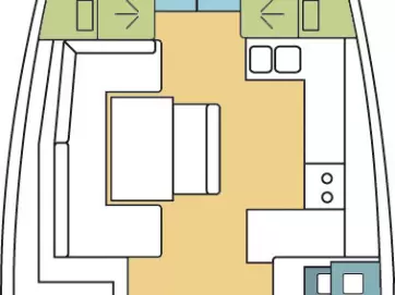Location bateau Bénéteau Oceanis 48 à Komolac sur Samboat
