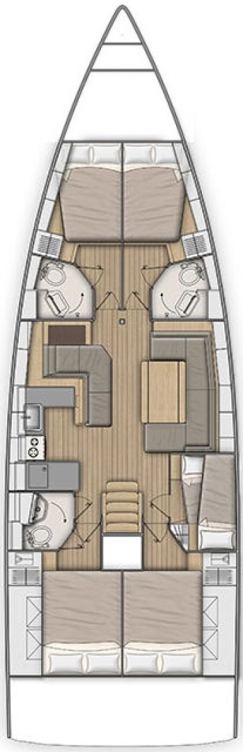 Bénéteau Oceanis 51.1 a louer à Pula
