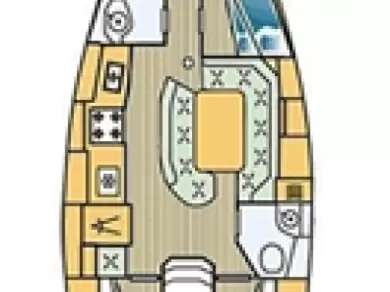 Location bateau Betina pas cher Sun Odyssey 42.2