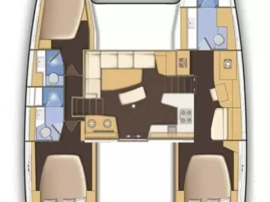 Location Catamaran à Kaštela - Lagoon Lagoon 42