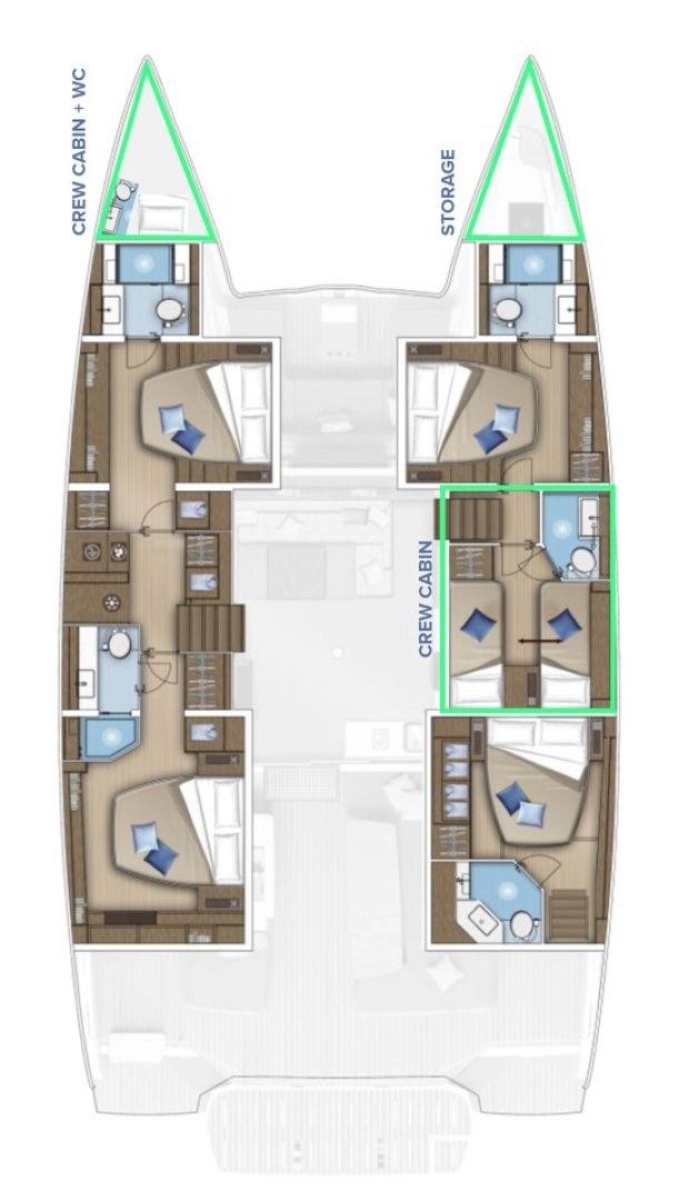 Catamaran à louer à Kaštela au meilleur prix