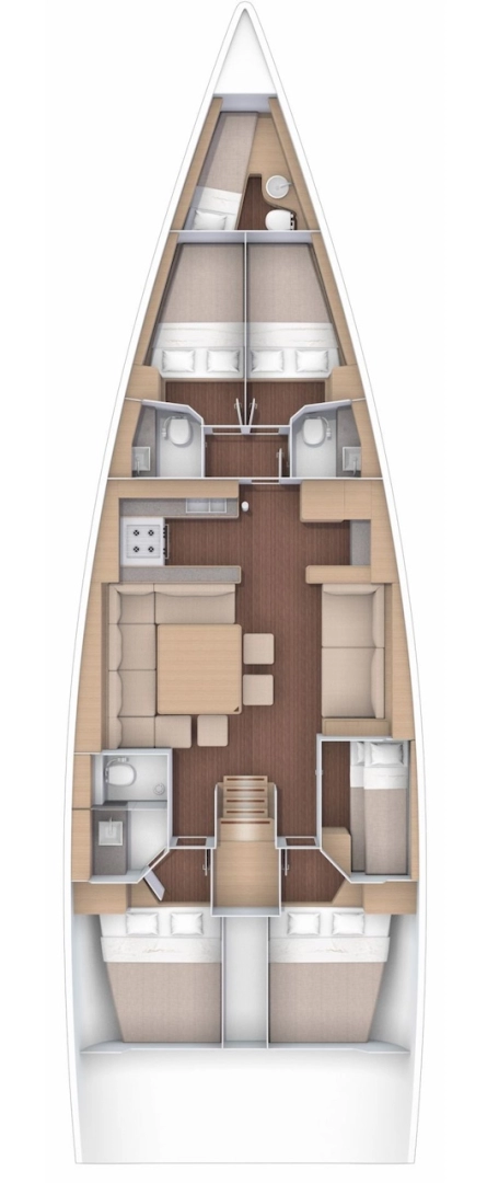 Location Voilier à Álimos - Dufour Dufour 560 Grand Large