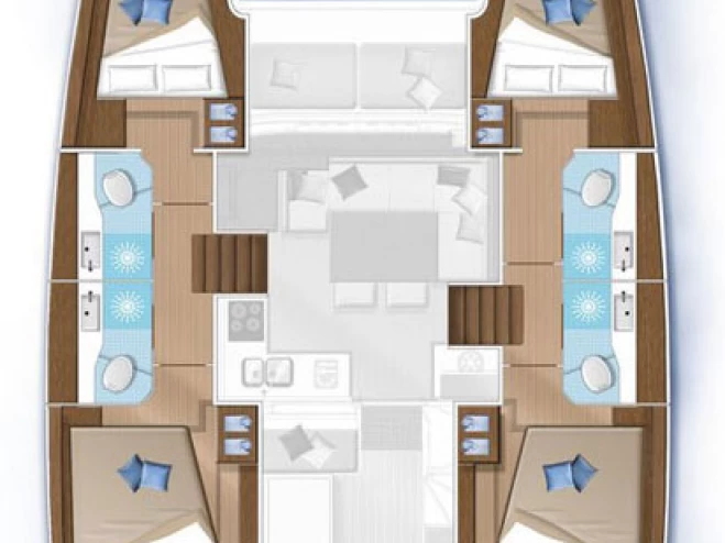 Location à Álimos - Lagoon Lagoon 40 sur SamBoat