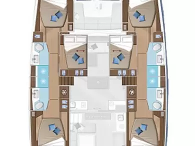 Location bateau Álimos pas cher Lagoon 50