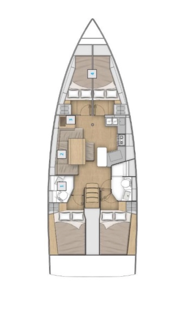 Location à Álimos - Bénéteau Oceanis 40.1 sur SamBoat