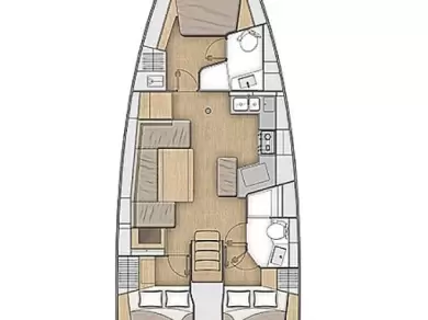Location bateau Lefkáda pas cher Oceanis 40.1