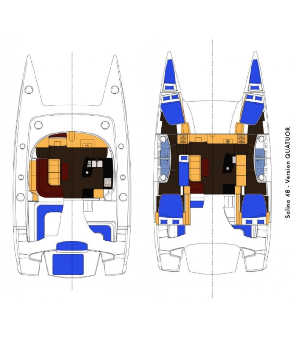Louer Catamaran avec ou sans skipper Fountaine Pajot à Corazón de Jesús Island