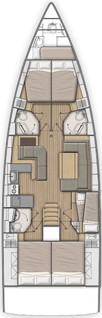 Location à Sukošan - Bénéteau Oceanis 51.1 sur SamBoat