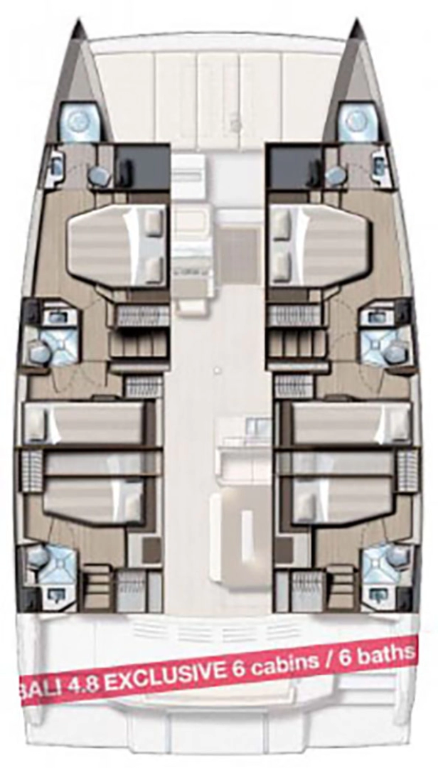 Louer Catamaran avec ou sans skipper Bali à Álimos