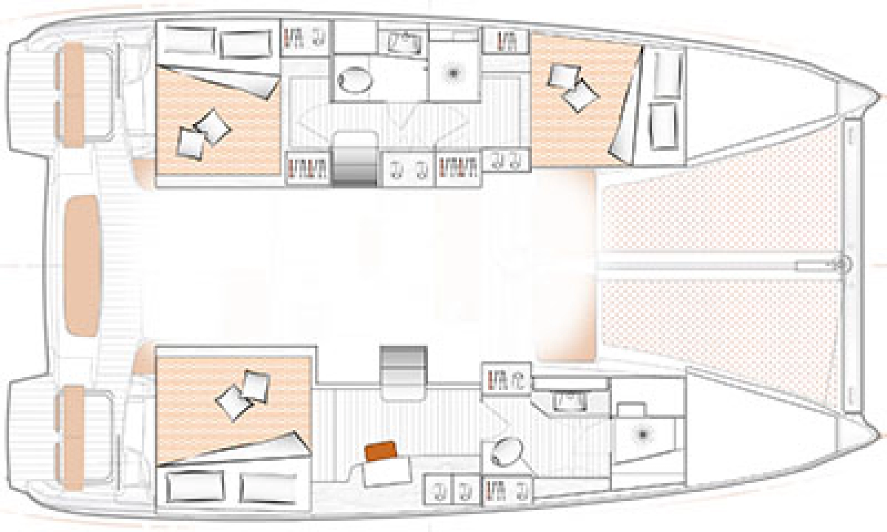 Location Catamaran Excess avec permis