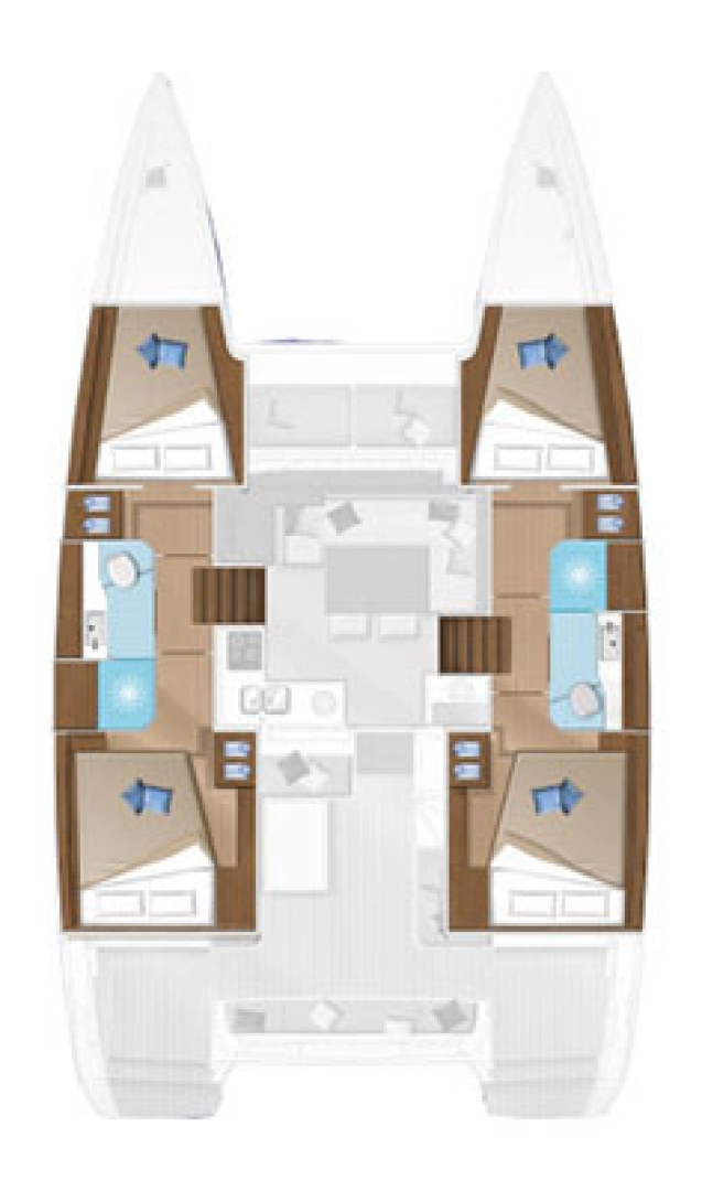 Location bateau Bormes-les-Mimosas pas cher Lagoon 40