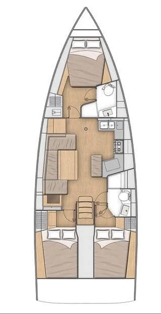 Location bateau Zadar pas cher Oceanis 40.1
