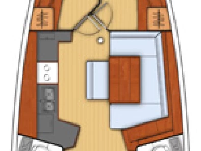 Bénéteau Oceanis 45 a louer à Lefkáda