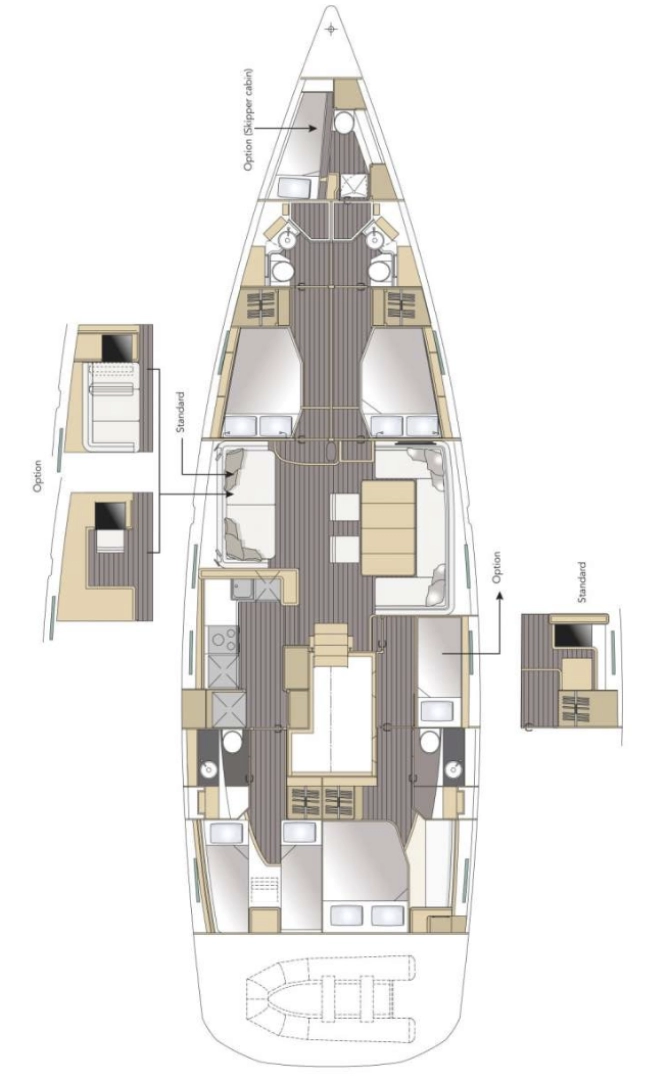 Location à Ellinikó - Jeanneau Jeanneau 64 sur SamBoat
