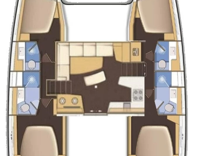 Catamaran à louer à Lefkáda au meilleur prix