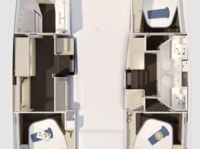 Fountaine Pajot Fountaine Pajot FP 41 Maesto 3  a louer à Road Town