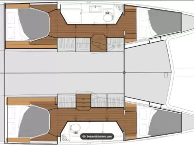 Location Catamaran à Frenchtown - Fountaine Pajot Lucia 40
