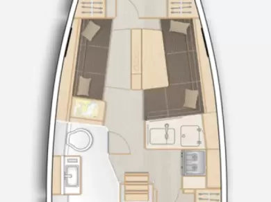 Location bateau Marseille pas cher Hanse 348