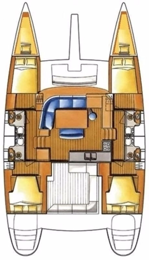 Location Catamaran Lagoon avec permis