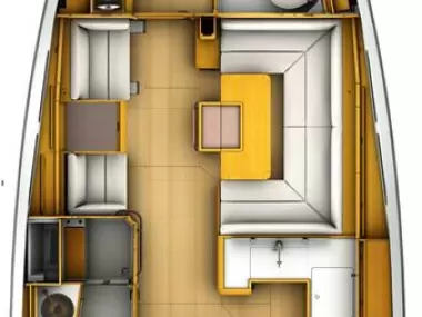 Jeanneau Sun Odyssey 419 a louer à Lefkáda