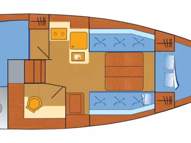 Location à Heiligenhafen - Dufour Dufour 310 sur SamBoat