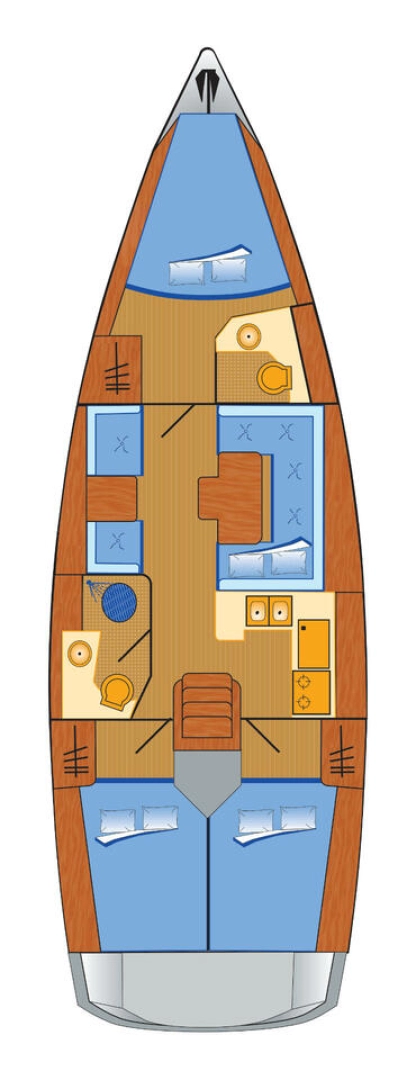 Location bateau Heiligenhafen pas cher Sun Odyssey 409