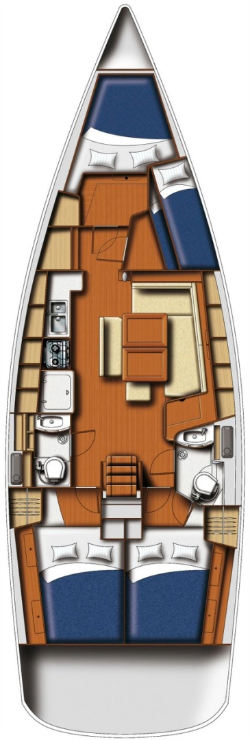 Bénéteau Oceanis 43 a louer à Álimos