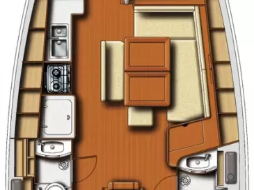 Bénéteau Oceanis 43 a louer à Álimos