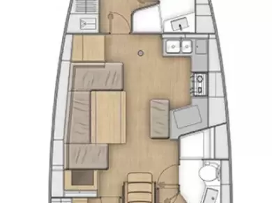 Location bateau Pomer pas cher Oceanis 40.1