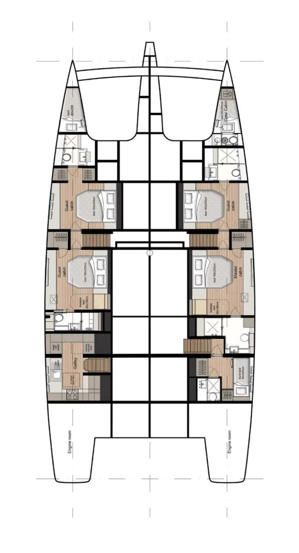 Location bateau Álimos pas cher Sunreef 70