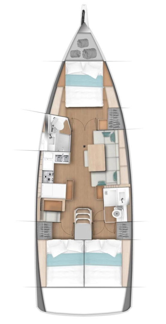 Location bateau Biograd na Moru pas cher Sun Odyssey 440