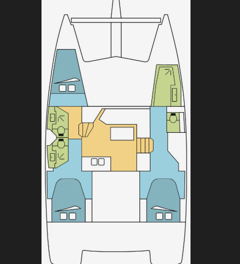 Location bateau Road Town pas cher Lucia 40